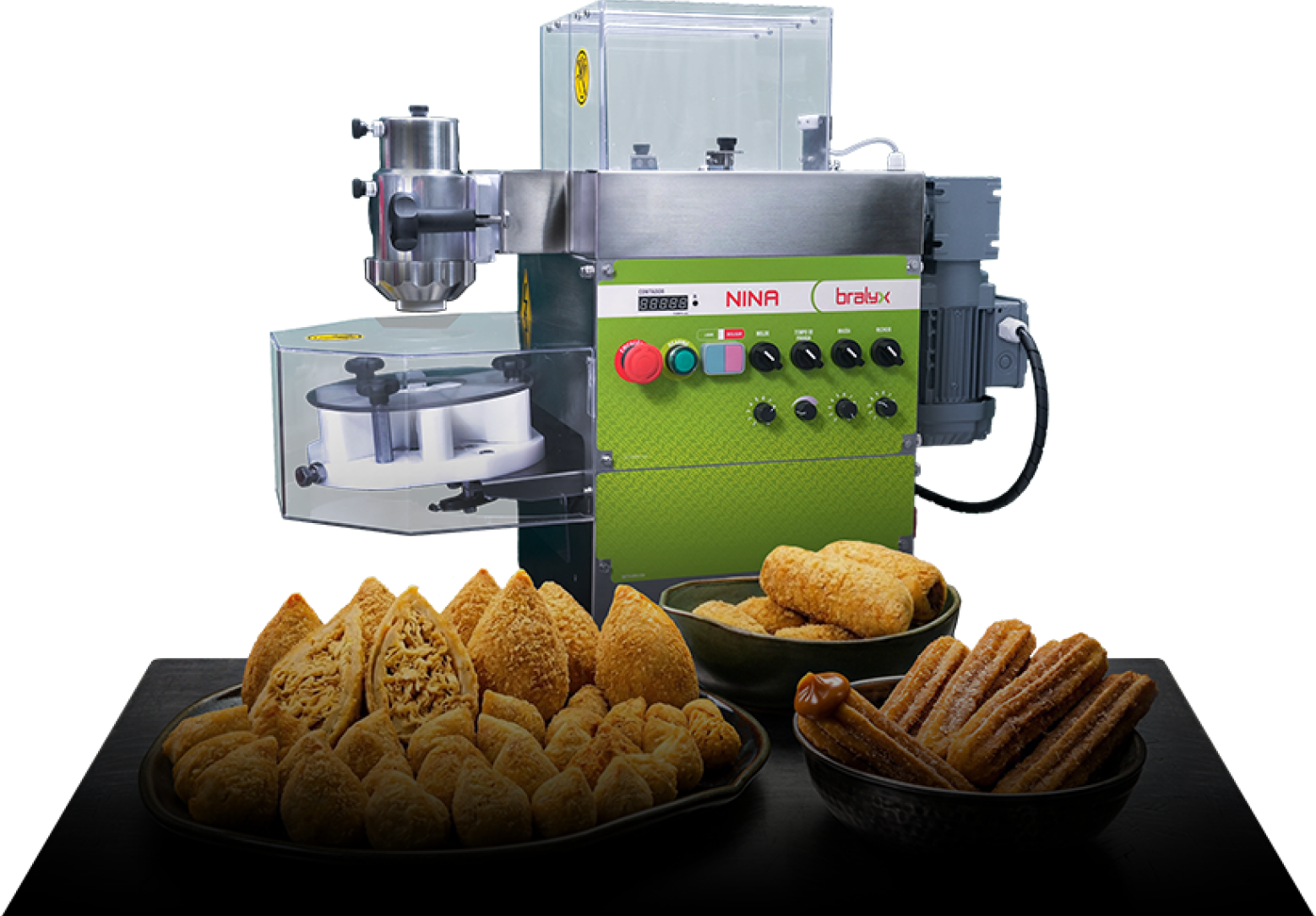 Máquina de fazer salgados e doces Nina Bralyx