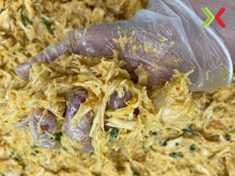 recheio de frango para salgados bralyx