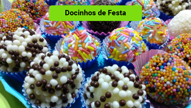 Docinhos de Festa Maquina Bralyx