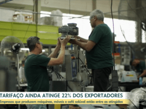 Gilberto Poleto participa de reportagem do Jornal Hoje sobre impactos do tarifaço nas exportações